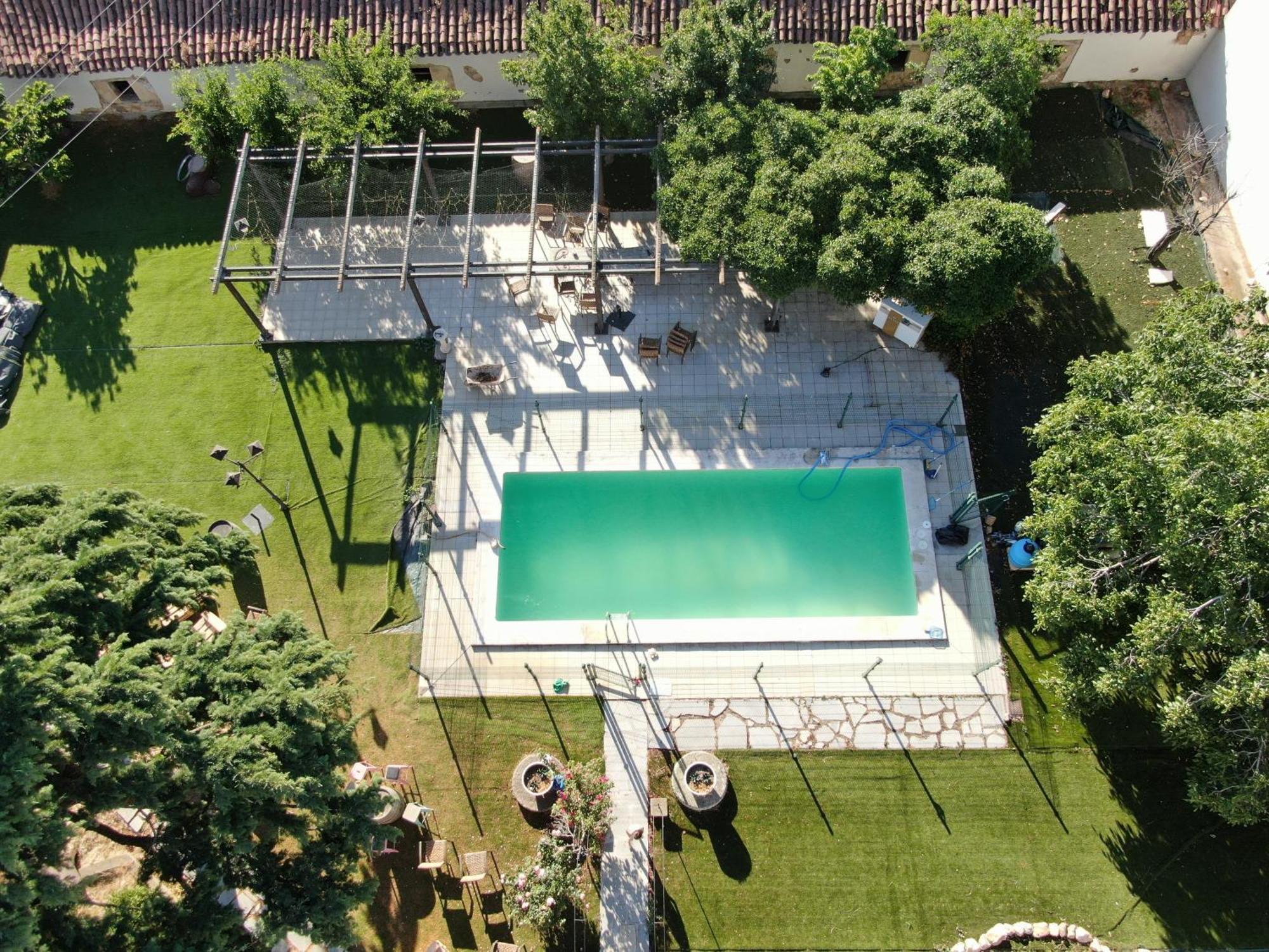 Casa Rural Palacio Conde De Aldana Con Piscina Entre Encinares Y Dehesas Terradillos Eksteriør bilde